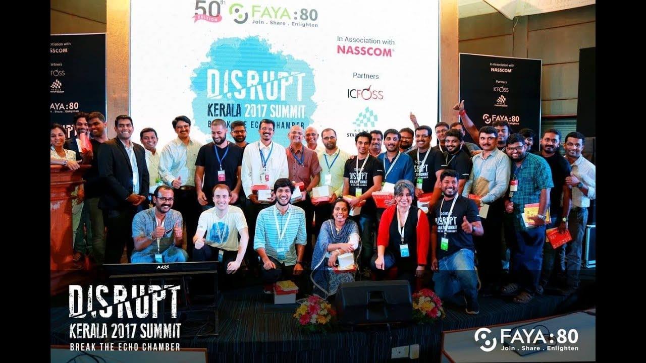 Still from the Disrupt Kerala 2017 highlights video.