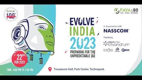 Still from the Evolve India 2023 video.